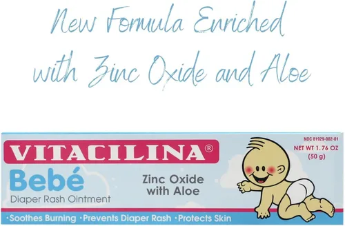 Vista 7 de Vitacilina Bebe Diaper Rash Ungüento 1.76 onzas, paquete de 6