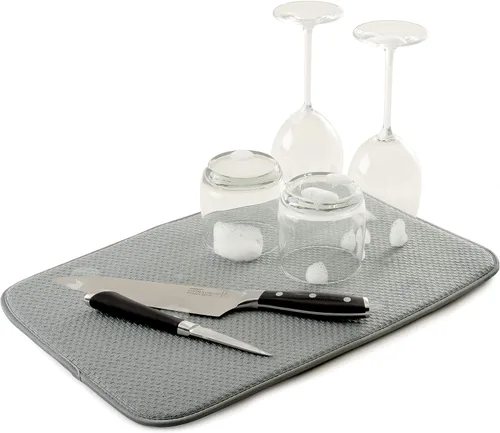 Vista 2 de Norpro - Tapete de secado de platos 329 Norpro 18" x 12", gris