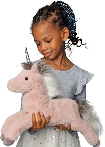 Vista 2 de Douglas Esme - Peluche de unicornio malva