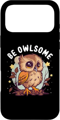 Vista 22 de Funda para iPhone 17 con diseño de humor de búho para los amantes de las aves nocturnas