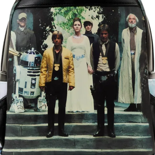Vista 6 de Loungefly Star Wars - Mochila pequeña con marco final A New Hope