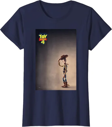Vista 10 de Disney Pixar Toy Story 4 - Camiseta gráfica con póster de película Baby Blue
