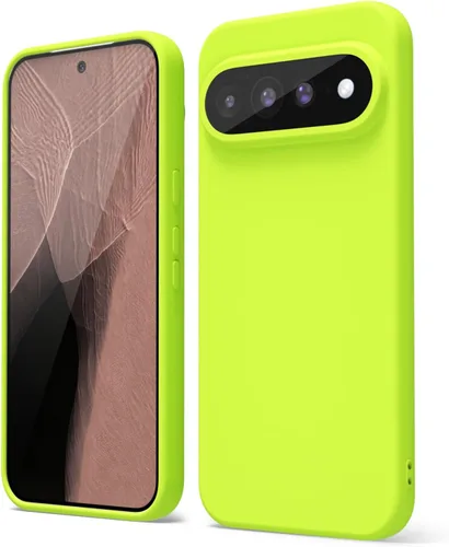 Vista 134 de oakxco para Google Pixel 6A Funda de teléfono de silicona líquida, diseño estético lindo y delgado para mujer y niña, cubierta de gel suave, lisa