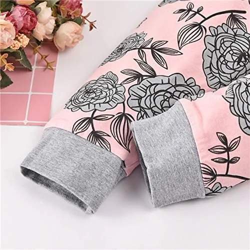 Vista 6 de Ropa de bebé recién nacida, ropa de otoño e invierno, pantalones de mameluco para bebés, ropa linda para niñas