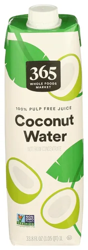 Vista 8 de 365 by Whole Foods Market, Agua de coco, 100% sin pulpa, 17.6 onzas líquidas