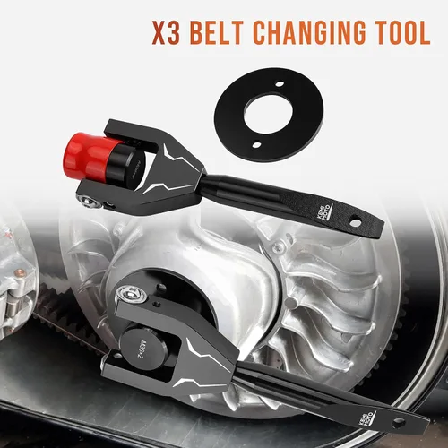 Vista 9 de kemimoto Herramienta de cambio de correa X3 compatible con Can am Maverick X3 Max Turbo R RR 2017 2018 2019 2020 2021, 2022 Kit de extracción