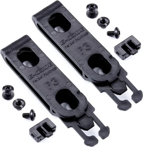 Vista 14 de HolsterSmith G-Code Molle - Accesorios de clip Molle – Diseño de bloqueo OWB (fuera de la cintura)