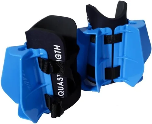 Vista 7 de Aquastrength Aletas de resistencia acuática Aumenta el arrastre para fuerza y tonificación Pesas de piernas de agua para piscina Guía