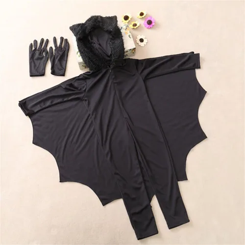 Vista 5 de Disfraz Unisex de murciélago para niños
