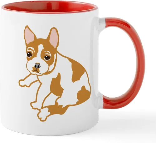 Vista 27 de CafePress French Bulldog Mug 11 oz (325 ml) Ceramic Coffee Mug