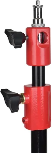 Vista 4 de Flashpoint Pro - Soporte de luz acolchado de aire resistente (rojo, 7.2 pies)