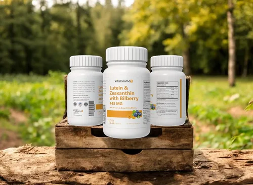 Vista 7 de Luteína con zeaxantina, cápsulas veganas, 120 unidades, 40 mg de luteína + 4 mg de zeaxantina por porción, sin OMG, sin gluten