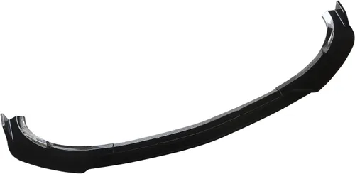 Vista 3 de CHIESMA, Borde de parachoques delantero compatible con Benz Clase E 2021-2023 W213 E200 E350 E450 ABS brillante negro pintado alerón Splitter