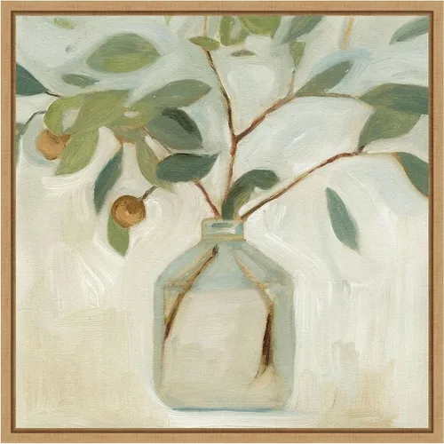 Vista 9 de Amanti Art Lienzo enmarcado para pared, 16 x 16 pulgadas, Arreglo neutro I de Emma Scarvey, lienzo enmarcado para pared, obras de arte de naturaleza