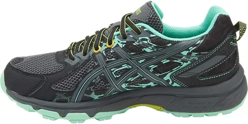 Vista 5 de ASICS Zapatillas de correr Gel-Venture 6 MX para mujer, CarbonoNegroRosa Pavo Real, 0