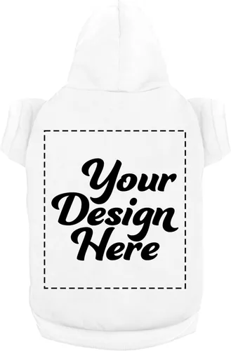 Vista 6 de Sudadera Personalizada con Capucha para Perro, Sudadera con Capucha Personalizada para Mascotas, Texto/Imagen, Perros Pequeños/Medianos/Grandes