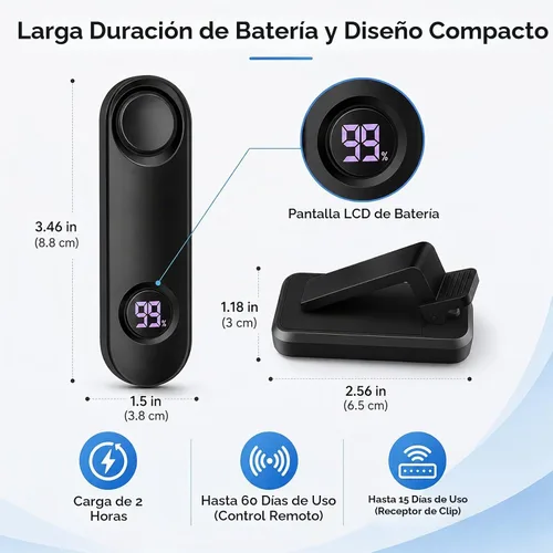 Vista 2 de Turner de páginas para Kindle Paperwhite, RF Control remoto Clicker Page Turner Accesorios Kindle para iPhone, iPad, tabletas Android, novelas