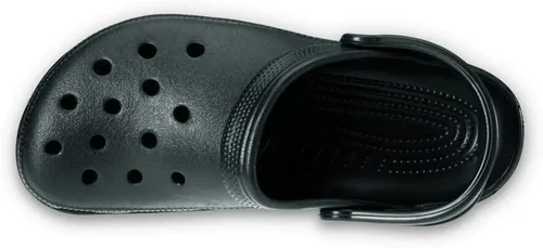 Vista 4 de Crocs - Zuecos unisex, color negro, talla 10 de EE. UU. para hombre