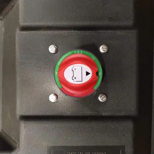 Vista 5 de Ampper - Interruptor de batería 1-2-ambos-apagado 12V - 48V, interruptor de desconexión de batería marina, corte de energía y apagado para auto