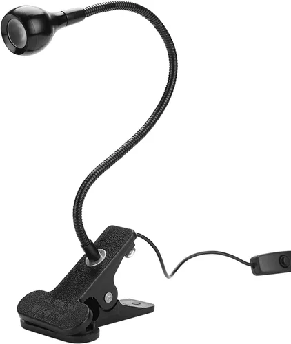 Vista 9 de GOWENIC Lámpara LED de curado de pegamento, luz UV portátil USB con clip para gel de uñas, reparación de teléfono, detección fluorescente y uso