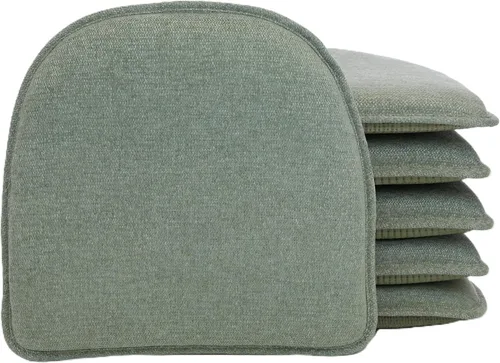 Vista 34 de Klear Vu Raindrop The Gripper - Cojines antideslizantes para silla, suaves y cómodos, almohadillas para asiento, almohadón para cocina, comedor u