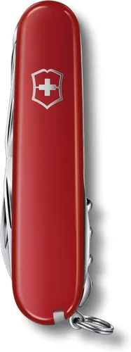 Vista 3 de Victorinox Navaja de bolsillo Swiss Army Huntsman, color rojo