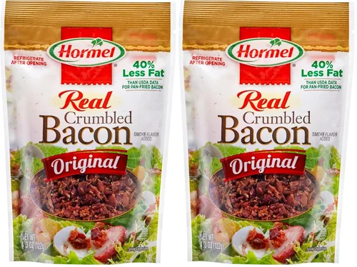 Vista 2 de Hormel Tocino desmenuzado real de primera calidad, bolsa de 20 onzas