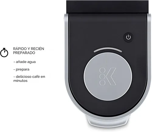 Vista 4 de Keurig K-Mini CoffeeFeer, Brewer Single Sirve K-Cup POD Coffee, de 6 a 12 oz. Tamaños de preparación, negro Single-Serve K-Cup Brewer, Brews 6-12