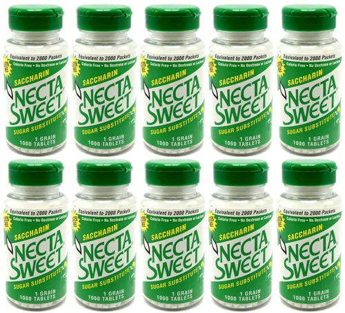 Vista 10 de Necta Sweet Tabletas de sacarina, 1 grano, 1000 comprimidos (paquete de 2)