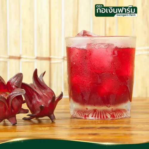 Vista 5 de Roselle en polvo 100% puro (hibiscus sabdariffa cályx), saborizante agrio para bebidas, colorante alimentario rojo natural, mezcla de bebidas a base
