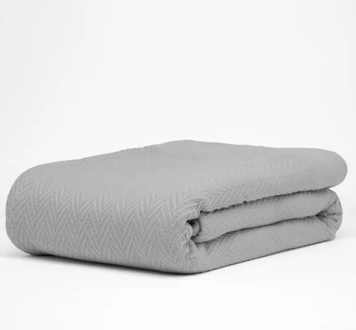 Vista 12 de Manta multiusos 100% de algodón de fibra extralarga, suave y transpirable, ligera para todas las estaciones, para sofá, sofá, cama, lavable a Espiga