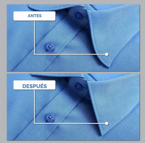 Vista 2 de 100 soportes de cuello de plástico para camisa de vestir de hombre 2" 2.2" 2.5" 2.7 o 3" pulgadas