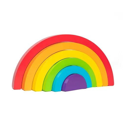 Vista 8 de Melissa & Doug Blue's Clues & You! Rompecabezas de madera con diseño de arco iris (9 piezas)