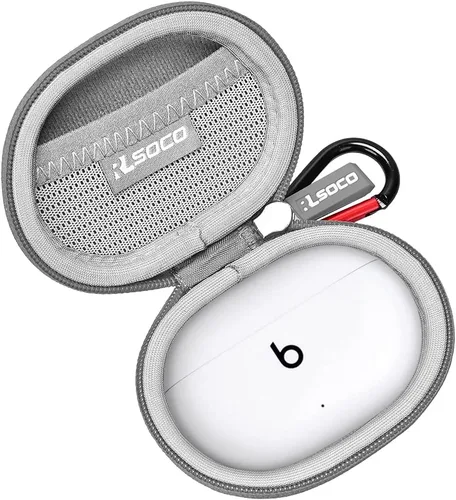 Vista 8 de RLSOCO Estuche de transporte para Beats Studio Buds/Studio Buds+ Auriculares inalámbricos con cancelación de ruido - Negro (solo funda)