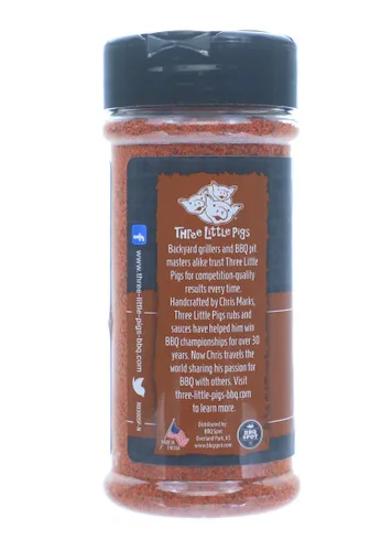 Vista 2 de Three Little Pigs KC All Purpose BBQ Rub Row W379