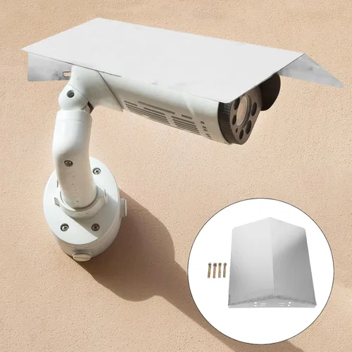 Vista 8 de Stainless Steel Camera Cover, Universal Sun Rain Shield