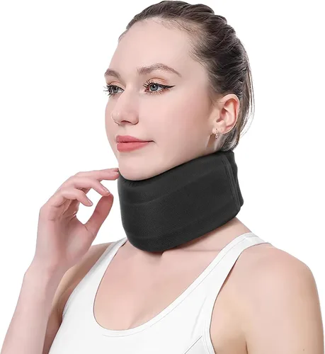 Vista 10 de CozyHealth Soporte de cuello para dolor de cuello y apoyo, soporte suave para el cuello alivia el dolor y la presión en la columna vertebral