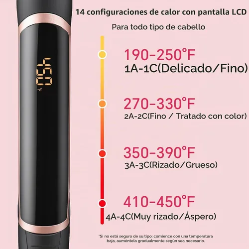 Vista 5 de Planchas de pelo con placas de cerámica para un estilo elegante
