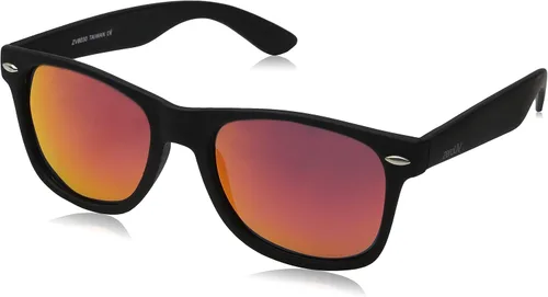 Vista 33 de zeroUV - Gafas de sol con montura de cuerno negro mate