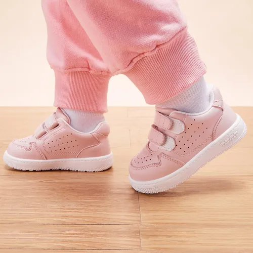 Vista 2 de BMCiTYBM Zapatos de bebé para niños y niñas, zapatos para caminar para niños pequeños, zapatos ligeros antideslizantes para 6, 9, 12, 18, 24 meses