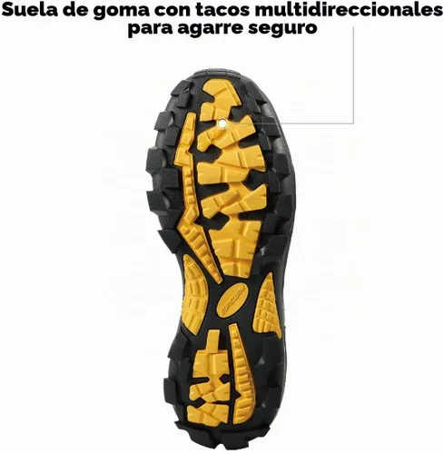 Vista 7 de SUREWAY Botas de trabajo de cuero impermeables de acero y punta suave para hombre de 6 pulgadas