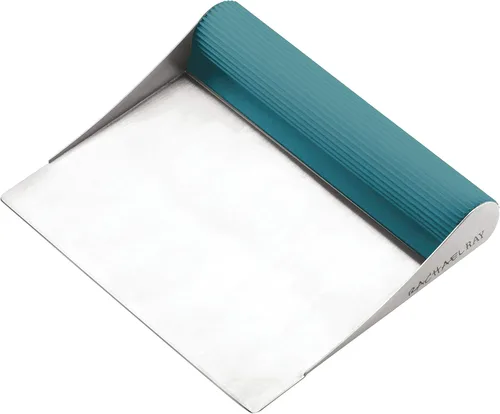 Vista 4 de Rachael Ray Cucina Tools & Gadgets - Raspador de banco, Agave Blue