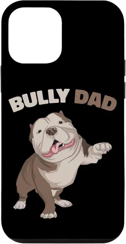 Vista 16 de American Bully Dad Dog Owner Father Funny Men Case for iPhone 17
