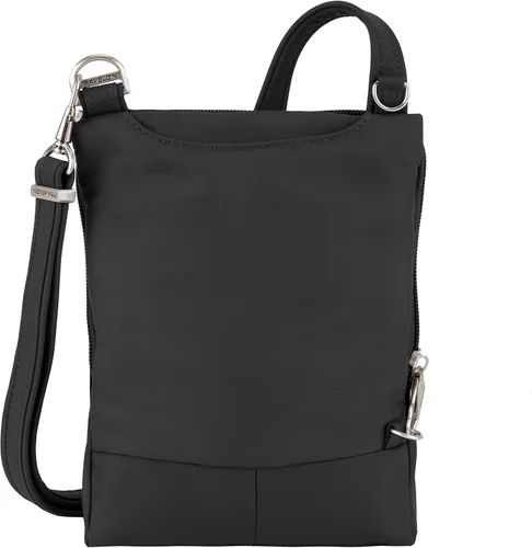 Vista 8 de Travelon Anti-Theft Classic Light Mini Crossbody Bag, Black, One