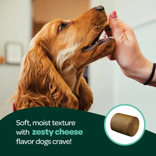 Vista 7 de Masticables para Alergias de Perros con Probióticos Masticables para Alergias Estacionales para Perros con Aceite de Salmón Salvaje de Alaska