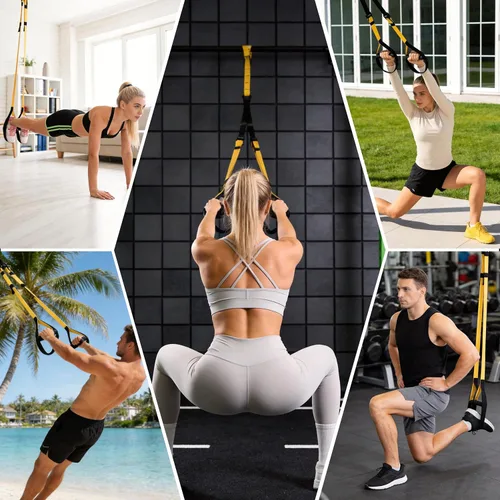 Vista 4 de Wall Mounted Doorway Pull Up Bar, Carbon Steel Chin Up Bar and Pull Up Bar with Reinforced Steel Plate Support for Joists and Wall Studs, Strength