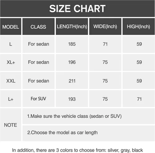 Vista 5 de Funda impermeable para automóvil para todo tipo de clima, 6 capas exteriores completas con cremallera de algodón, bolsillo de espejo. Funda