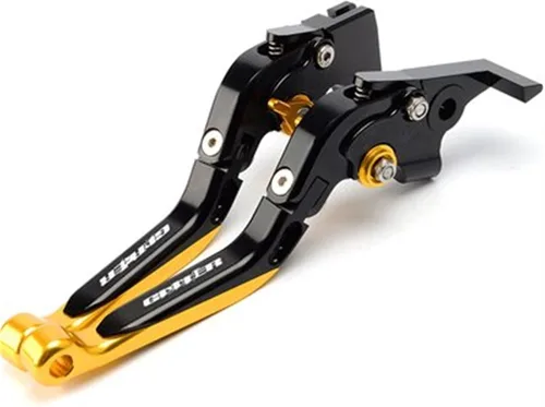 Vista 15 de Para Suzuki para GIXXER 250 SF 250SF 150 125 2020 2023 Accesorios de moto CNC ajustable palancas de freno de embrague plegables (color : negro)