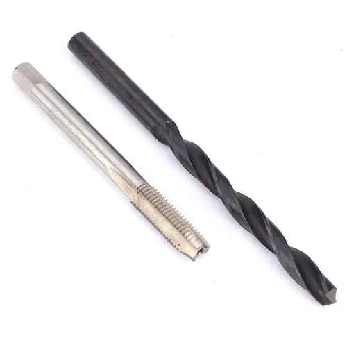 Vista 9 de Kit de reparación de roscas de 30 piezas, M6 x 1 (longitud 2D) de acero inoxidable torcido, herramienta de inserción roscada, kit de reparación
