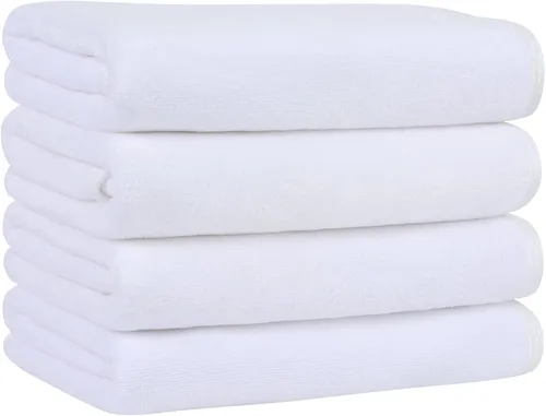 Vista 8 de KinHwa Toallas de mano de microfibra para baño, toallas faciales suaves y absorbentes, para baño, spa, gimnasio, 16 x 30 pulgadas, paquete de 2 Gris